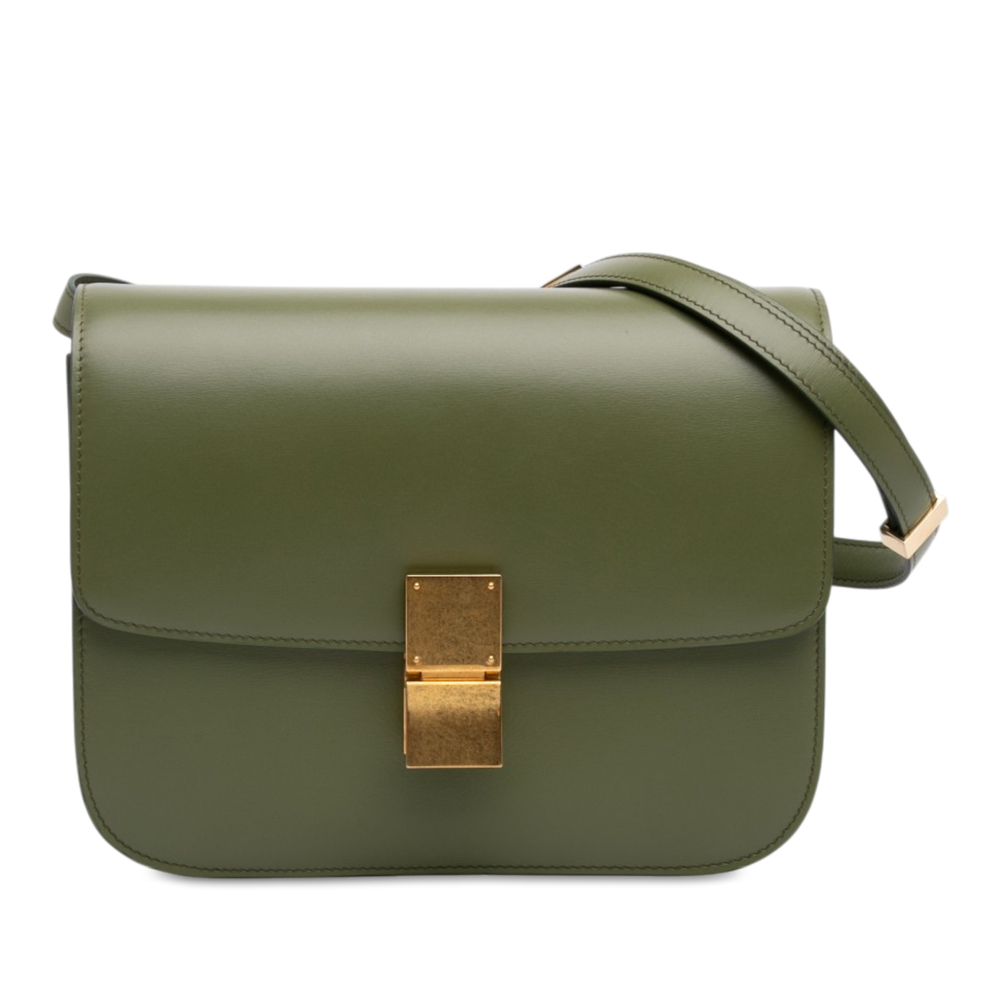 Pre-Loved Celine Medium Calfskin Classic Box